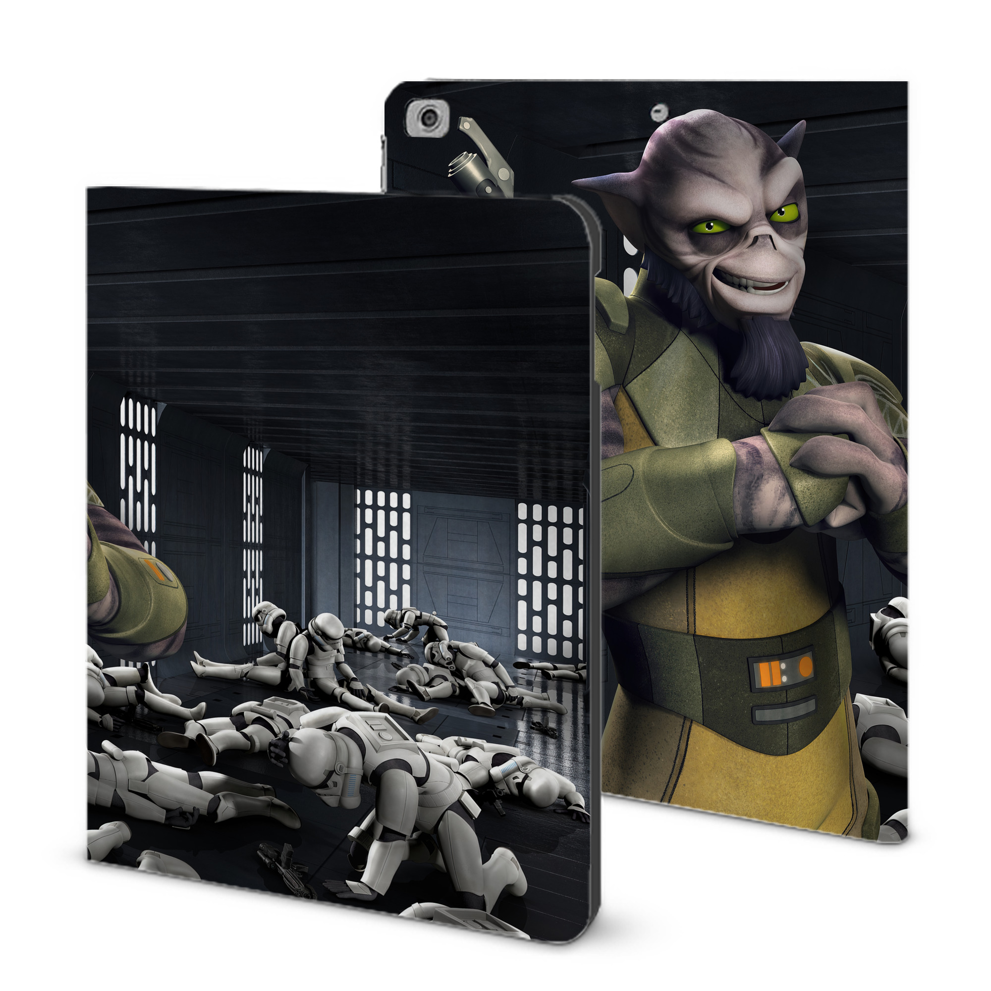 （画像用） スター・ウォーズ Star Wars IPad ケース ブック型 PUレザー TPU 耐衝撃 軽量 薄型 ペン収納なし 全面保護 IPad 各モデル対応